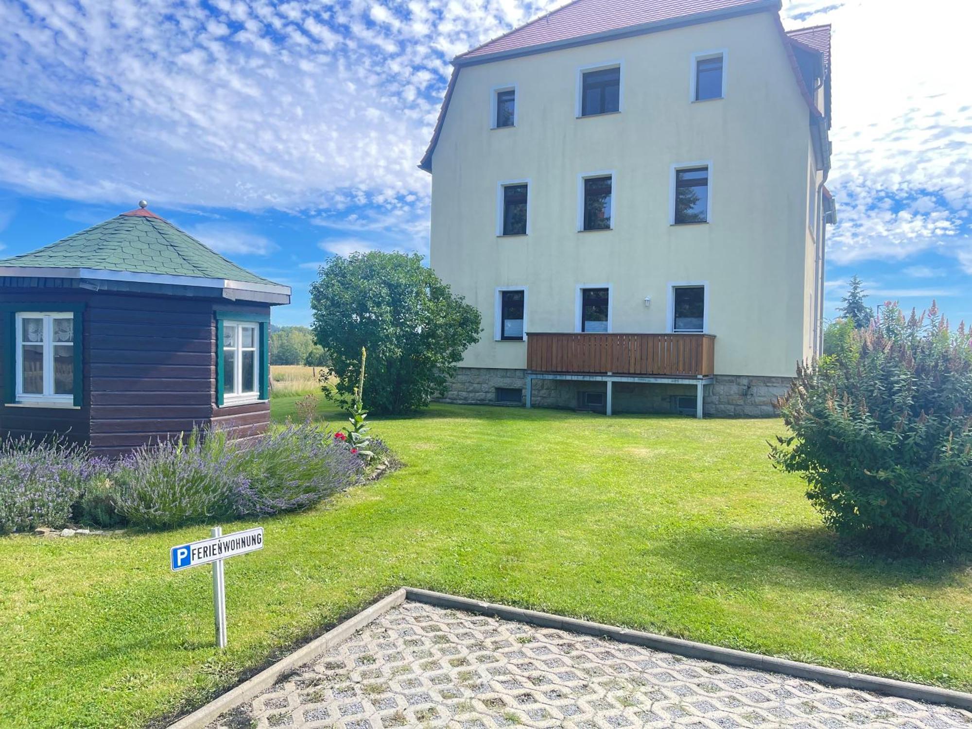 Ferienwohnung Wanderglueck Rathmannsdorf Ngoại thất bức ảnh